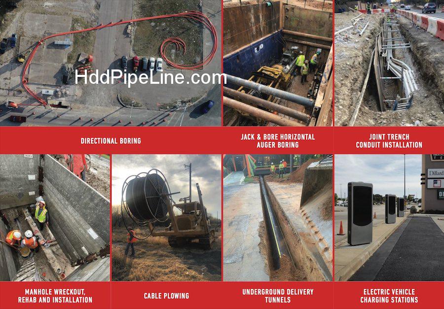 Sewer Drain Line Boring - HDD Pipeline